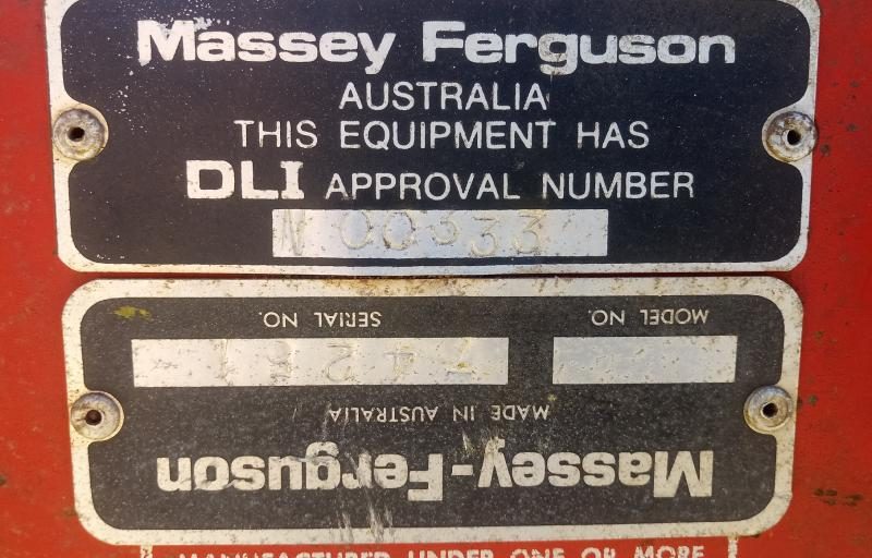 Wrecking Massey Ferguson 54 Mower Conditioner (JJ00399)