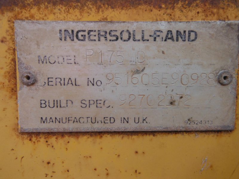 Ingersoll Rand Compressor (D00813)