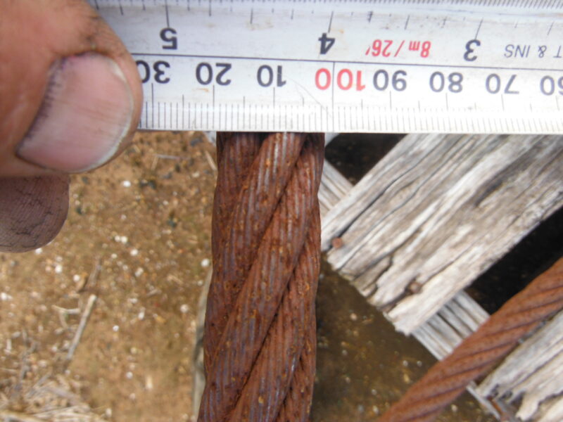 Steel cable (Lot 87)