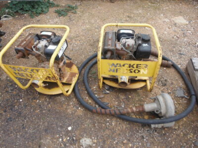 Wacker Neuson pump (Lot 137)