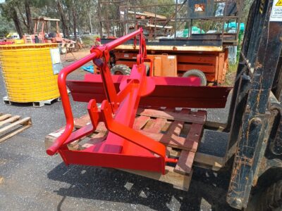 Red Grader Blade