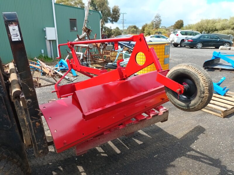 Red Grader Blade